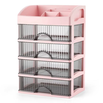 Drawer Makeup Organizer Plastic Makeup Storage Box Lipstick Holder Large Capacity Storage Box Multifunctional Organizing Boxs