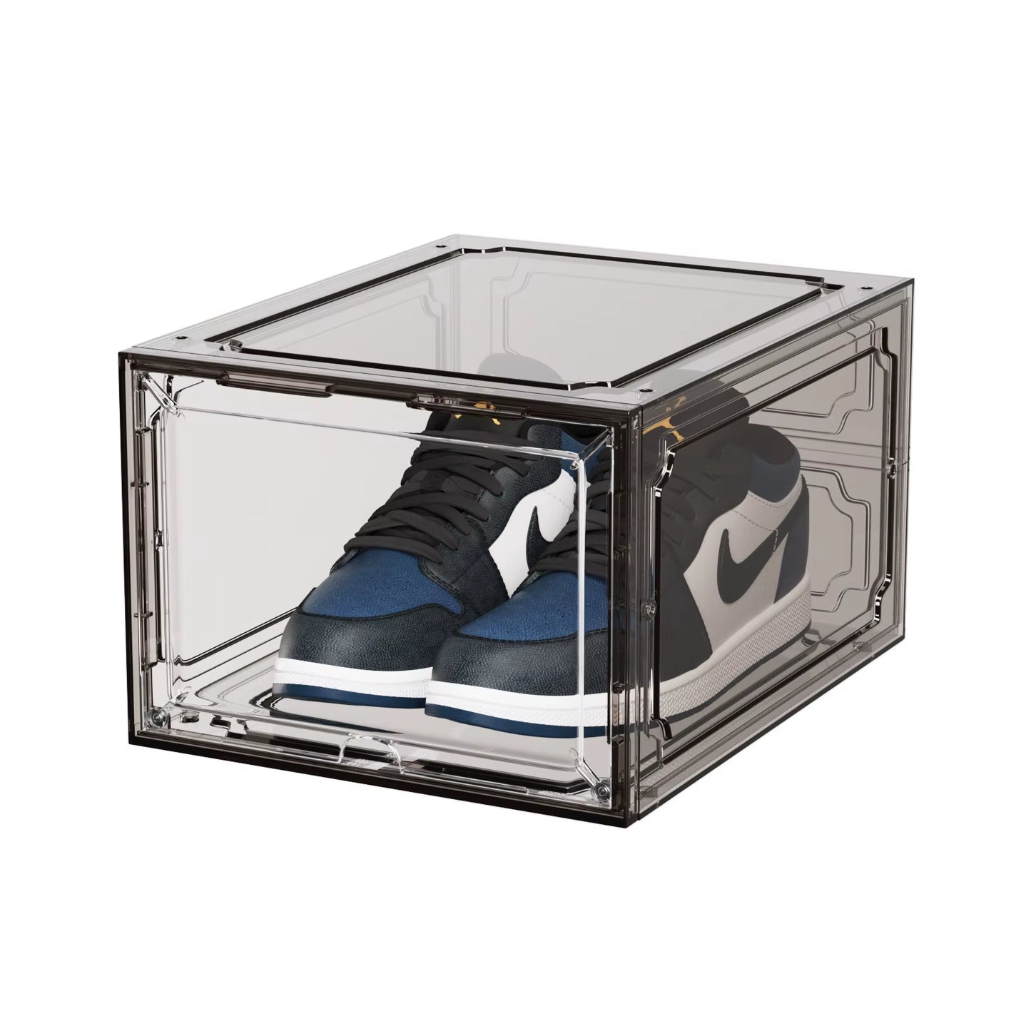 Acrylic Transparent Shoe Box Storage Box, Plastic Basketball Shoe Cabinet, Sneaker Storage Box, Display Cabinet Shoe Artifact