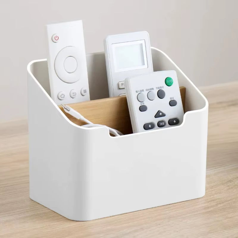 Multi-Function Storage Box TV Air Conditioner Remote Control Organizer Practical Tissue Box Home Cosmetic Storage Box