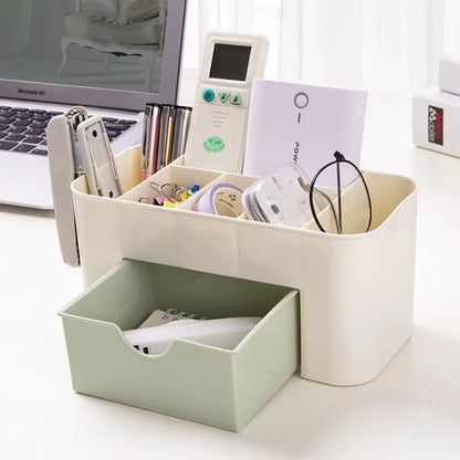 Nail Storage Box Container Cotton Swab Storage Box Accessories Cleaning Desktop Tools Multifunctional Jewelry Box Cosmetic Stor