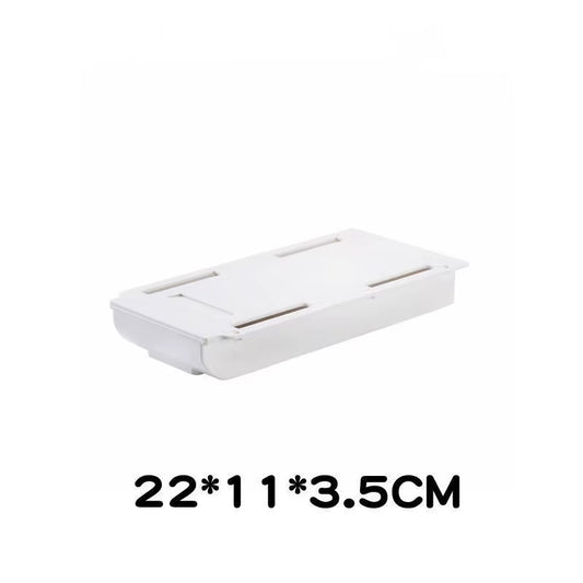 No Punching Drawer Storage Box under the Table Hidden Stickers Stationery Box Miscellaneous Storage Box Bedroom Accessories