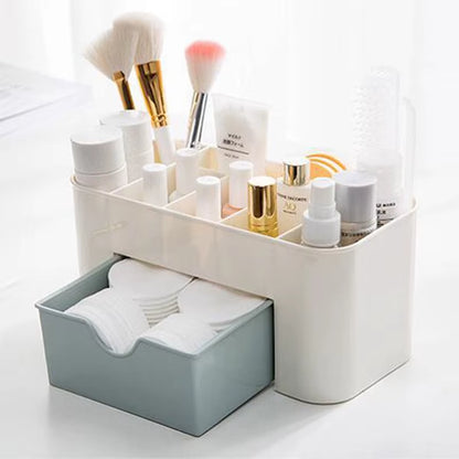 Nail Storage Box Container Cotton Swab Storage Box Accessories Cleaning Desktop Tools Multifunctional Jewelry Box Cosmetic Stor