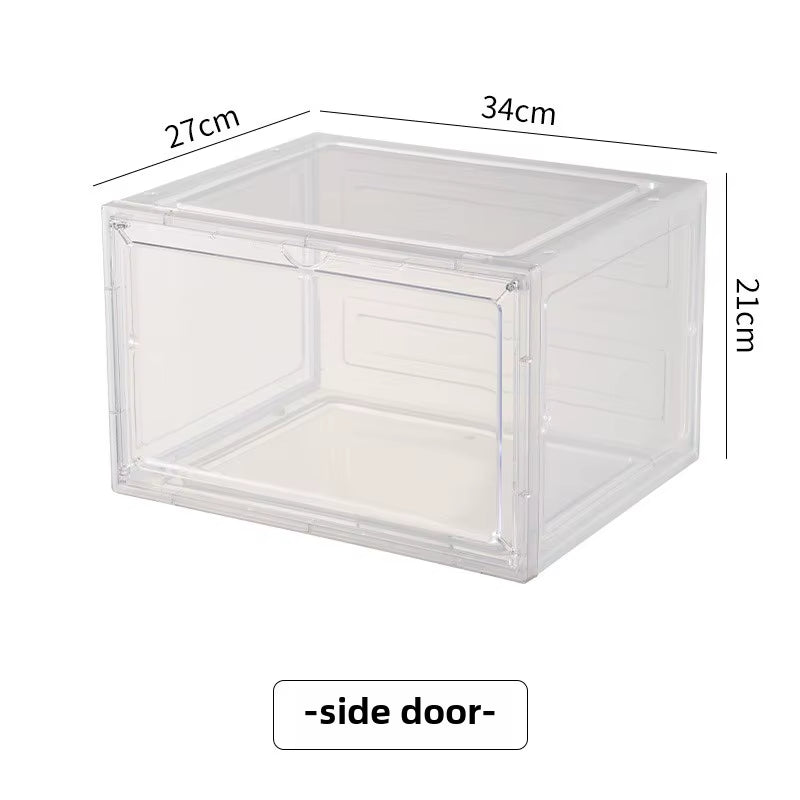 Acrylic Transparent Shoe Box Storage Box, Plastic Basketball Shoe Cabinet, Sneaker Storage Box, Display Cabinet Shoe Artifact